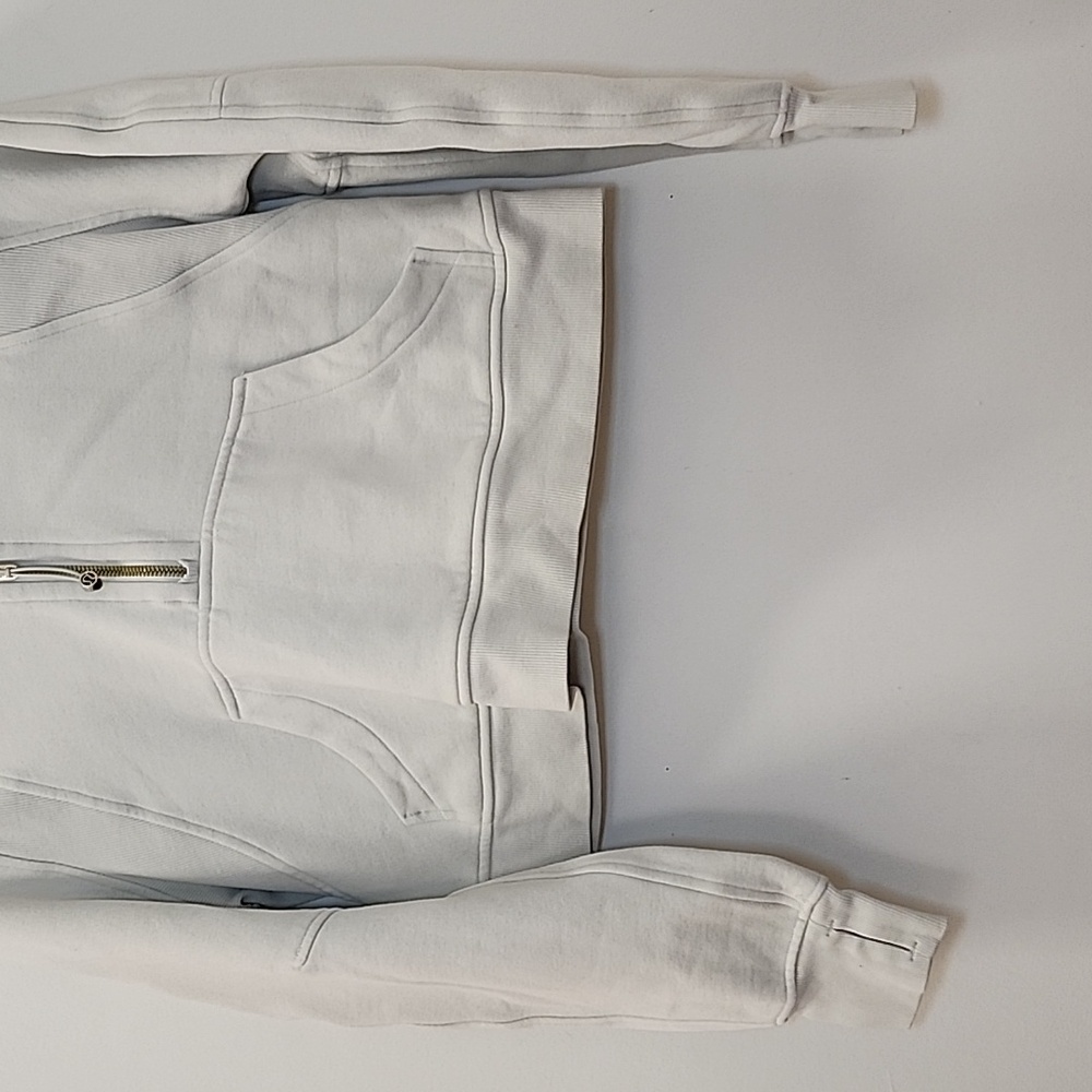 Lululemon Women's Scuba Oversized Half-Zip Hoodie cream Size XS/S - Picture 4 of 16